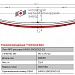 Рессорный лист с хомутом №3 для автомобилей производства ПАО "Камаз" 5490-2902050-15 для передней 3-листовой рессоры